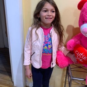 Jou Jou faux leather jacket